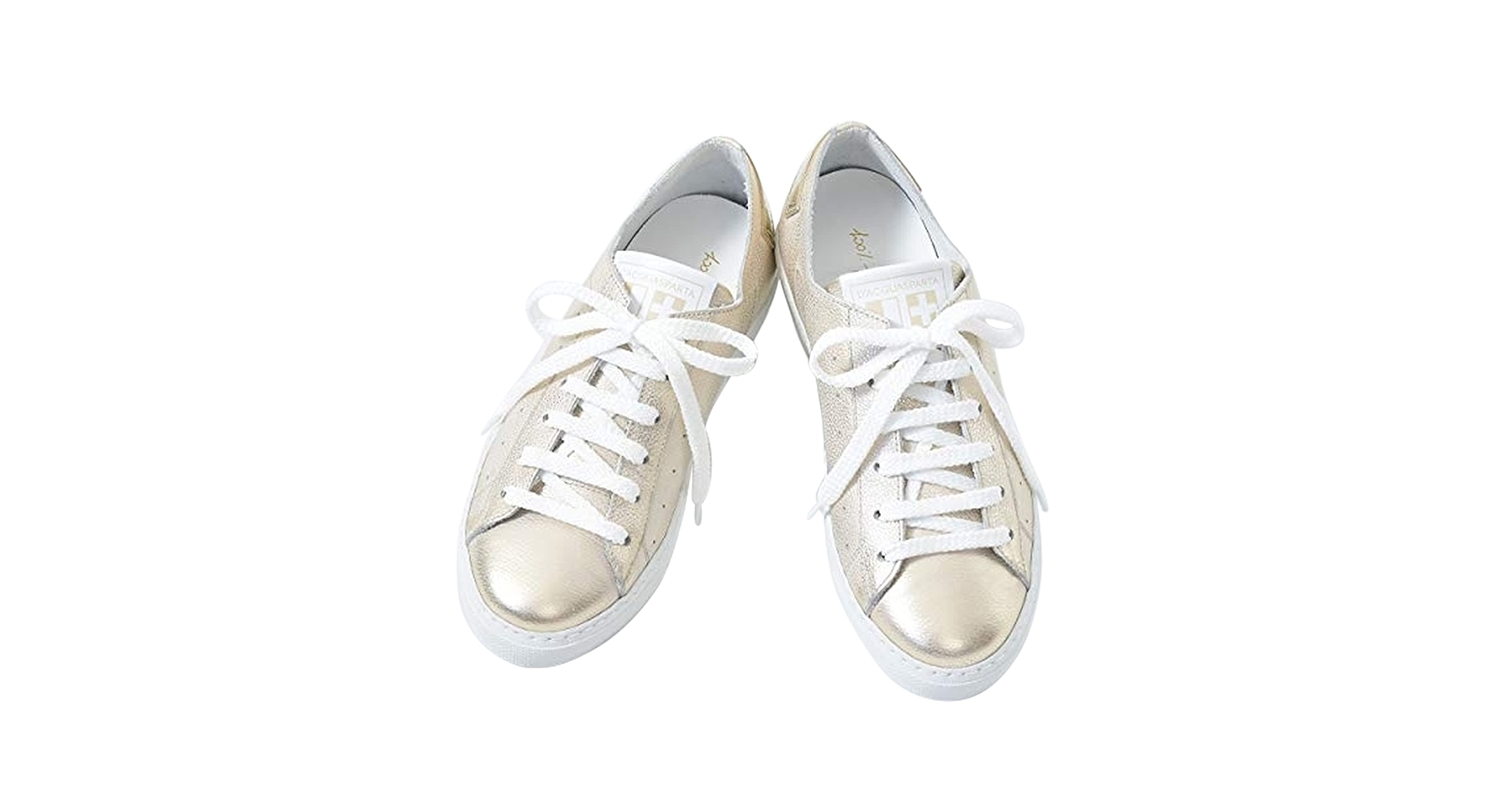 Amazon | [ディ アクアスパルタ] イタリア製 メタリック レザー